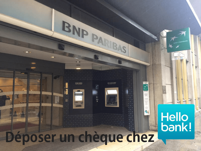 depot cheque Hello Bank