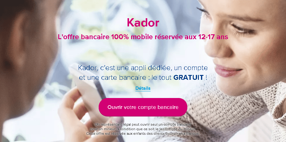  compte Kador de Boursorama Banque