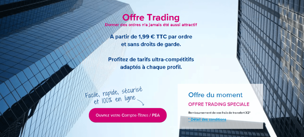  achat vente action bourse Boursorama