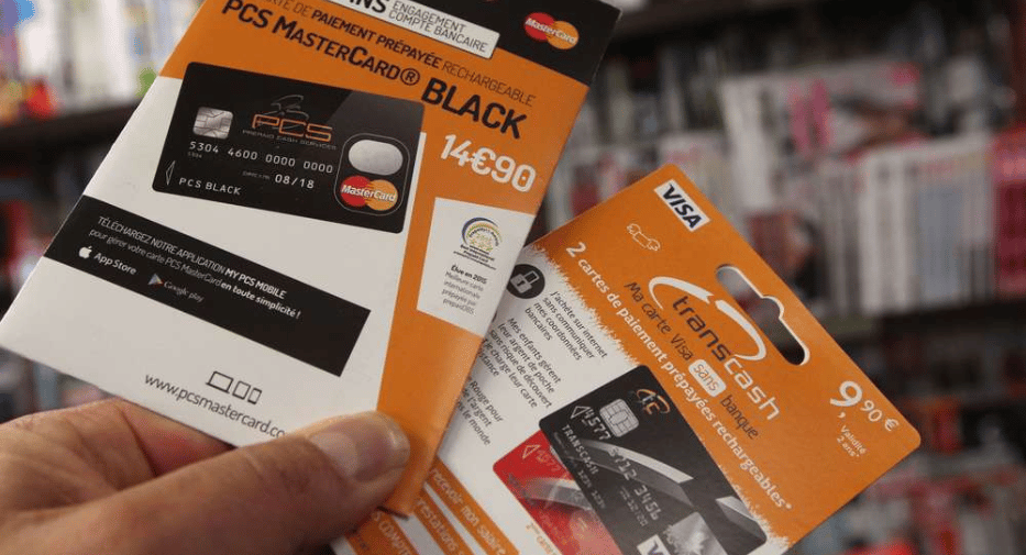 cartes bancaires prépayées