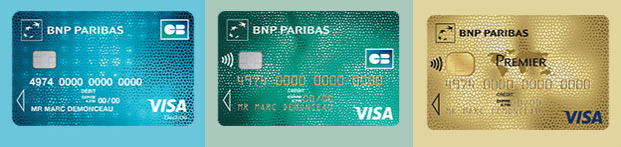  cartes bancaires bnp paribas