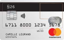 Carte n26 standard