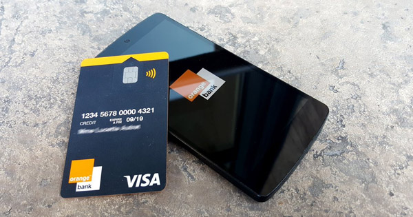 carte d'Orange Bank