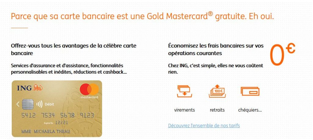 ING sans condition de revenus