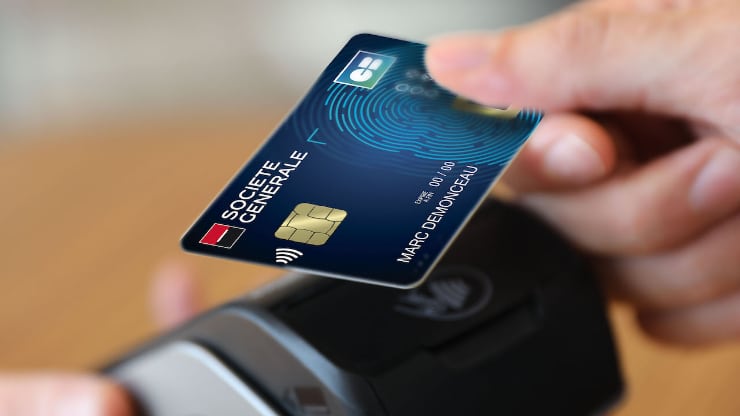 carte bancaire biométrique
