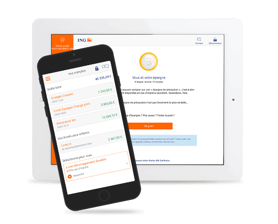 site et appli mobile ING Direct