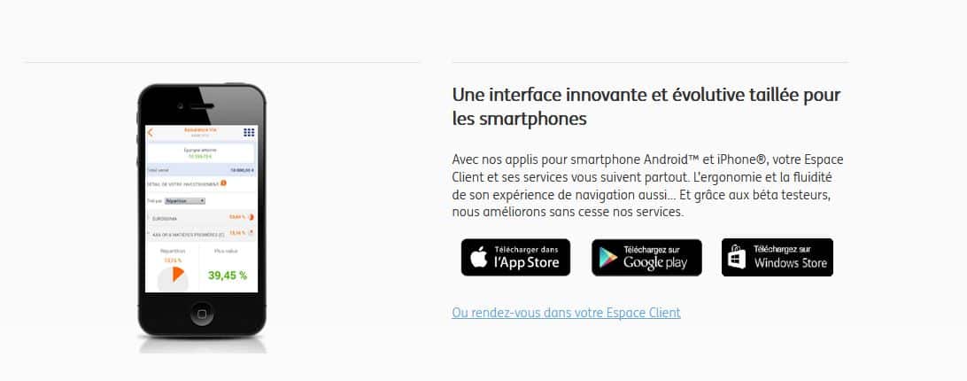 application mobile ING