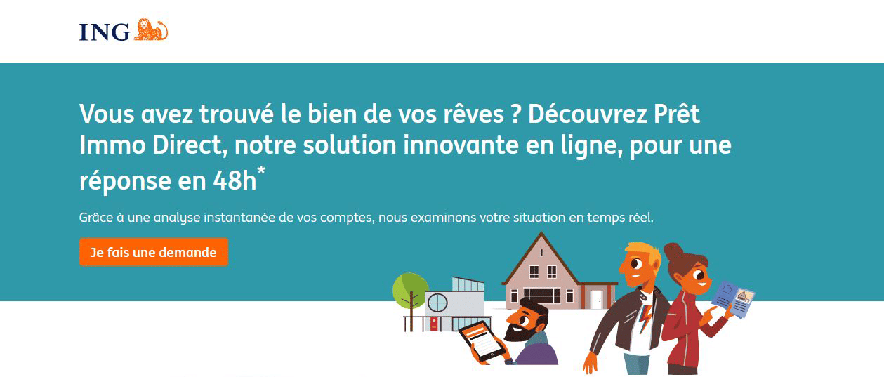 Le service Prêt Immo Direct 