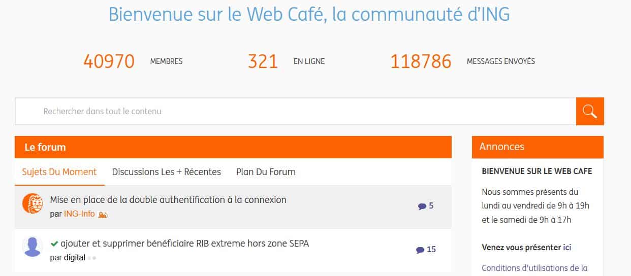 ING Web Café