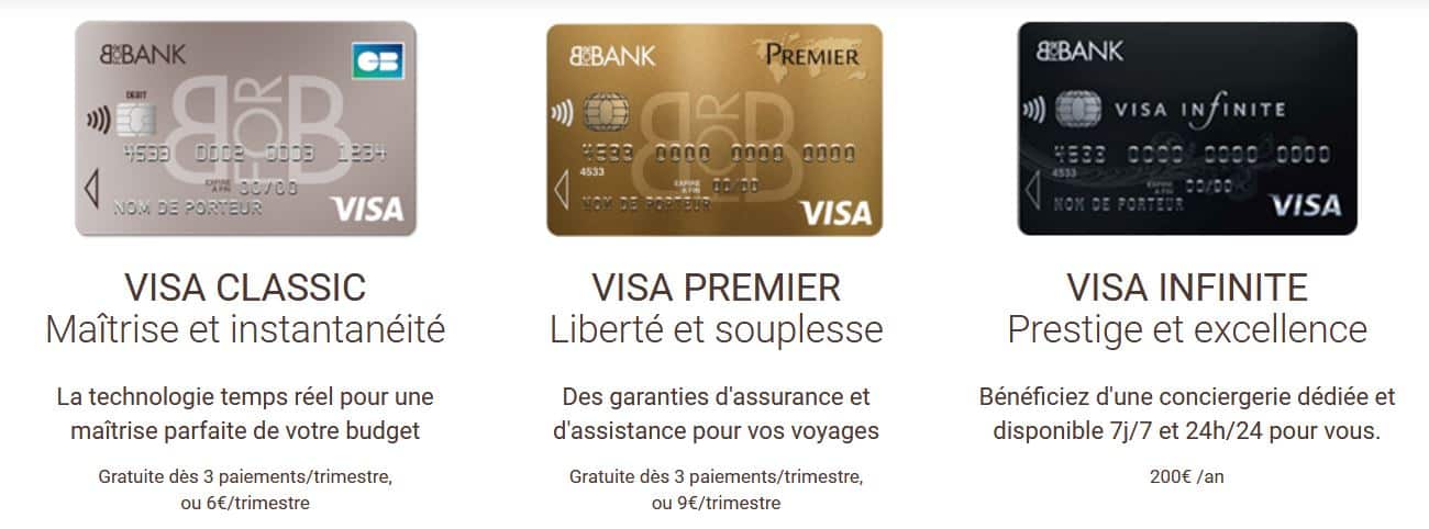 Tarifs bforbank