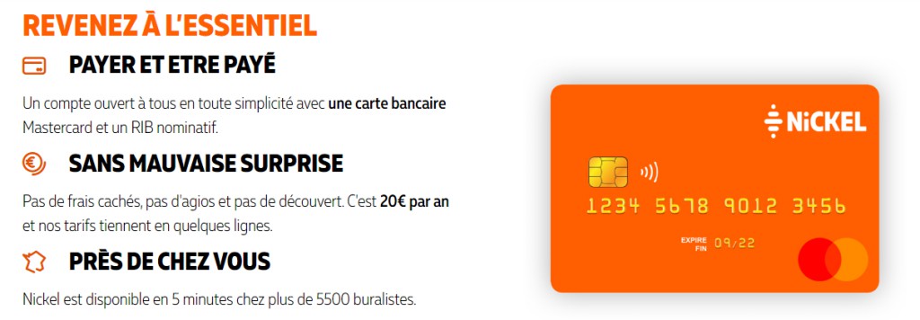 offre compte nickel avis