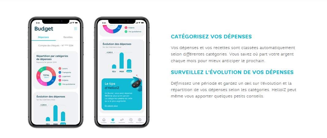 hello bank! pour etudiant : gestion budget