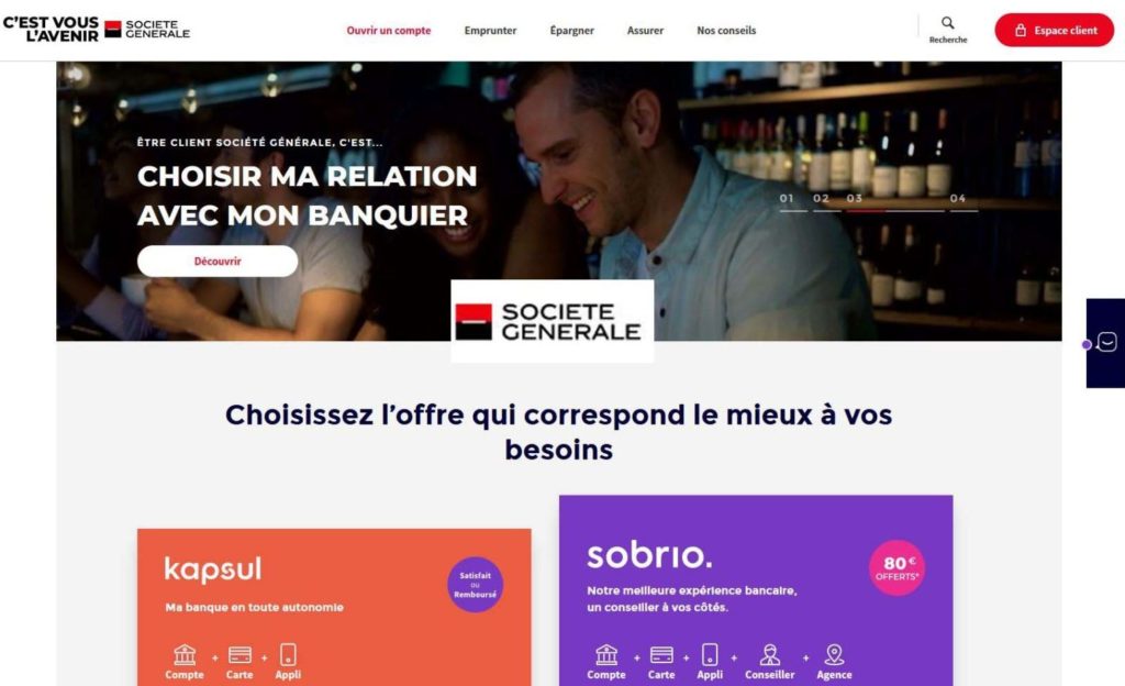 Ouvrir compte bancaire sans se déplacer banque physique