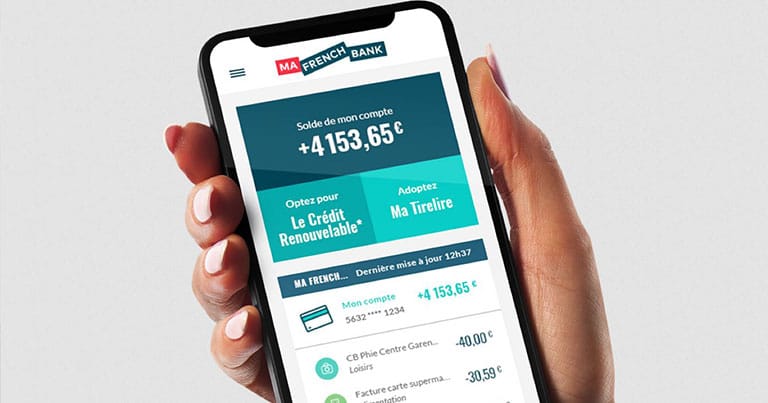 Mise à jour de l'appli ma French bank
