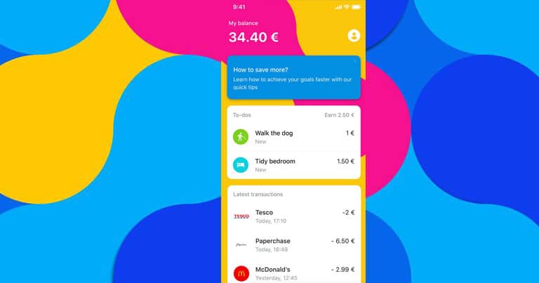 L'appli Revolut junior