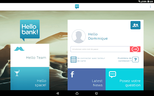 service client Hello bank!