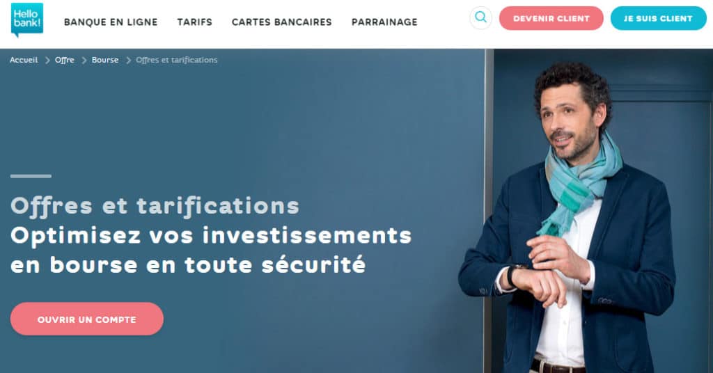 bourse Hello bank!
