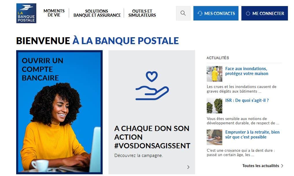 La Banque Postale Avis compte