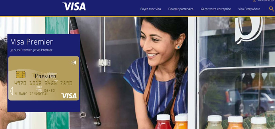Carte Visa Premier gratuite 