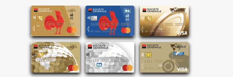 Visuels pour personnaliser sa carte bancaire