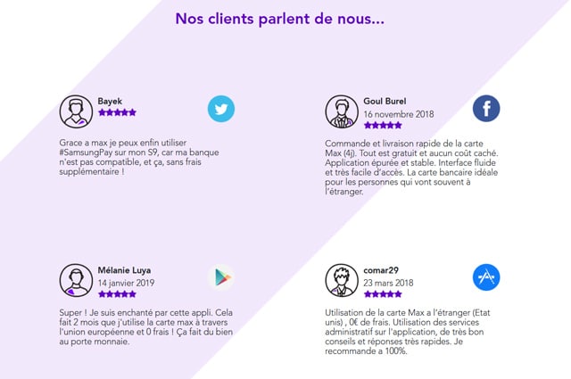 avis client carte max