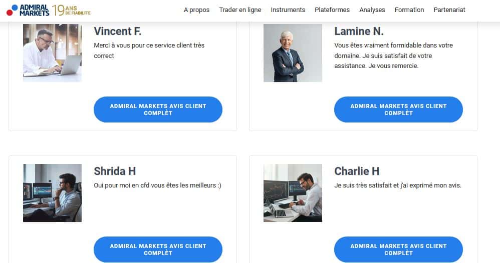 avis client admiral markets