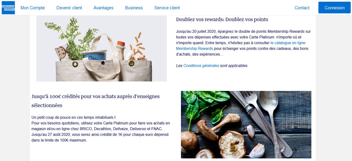 Platinum American Express avis : Cashback