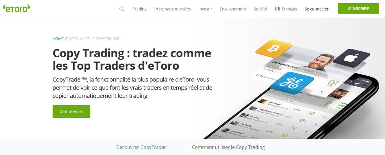 Avis trading social etoro copytrading