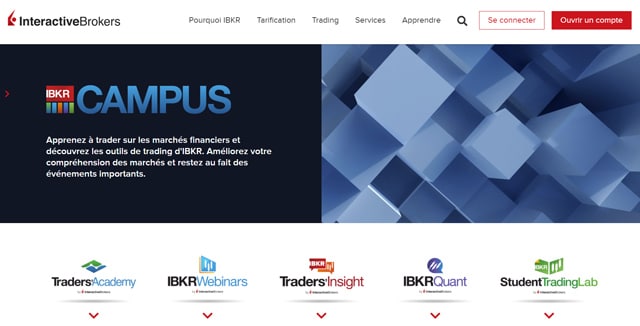 Interactive Brokers formation avis 