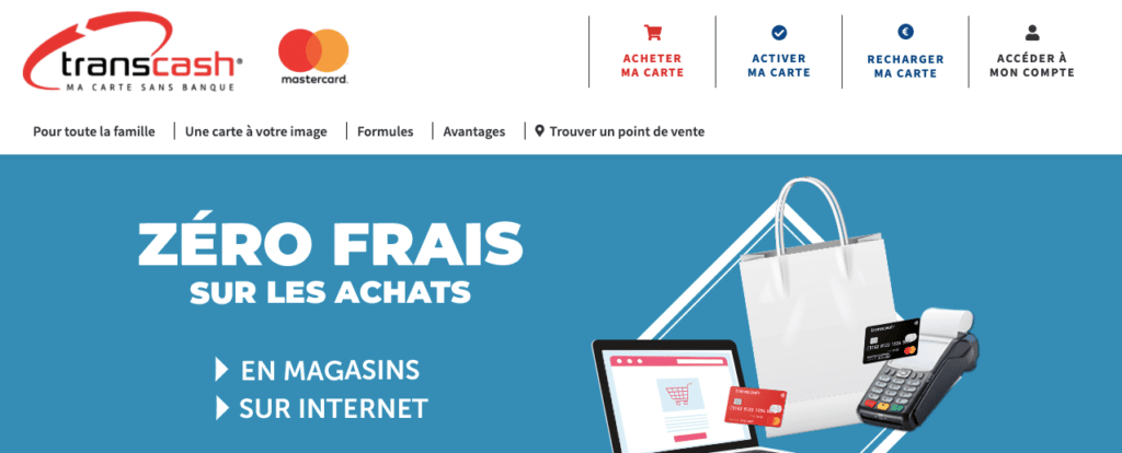 cb anonyme prépayée