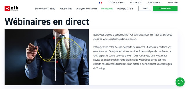 XTB broker avis formation