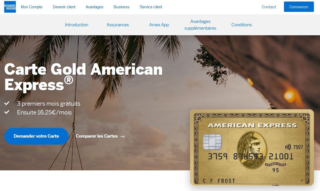 American Express avis Gold
