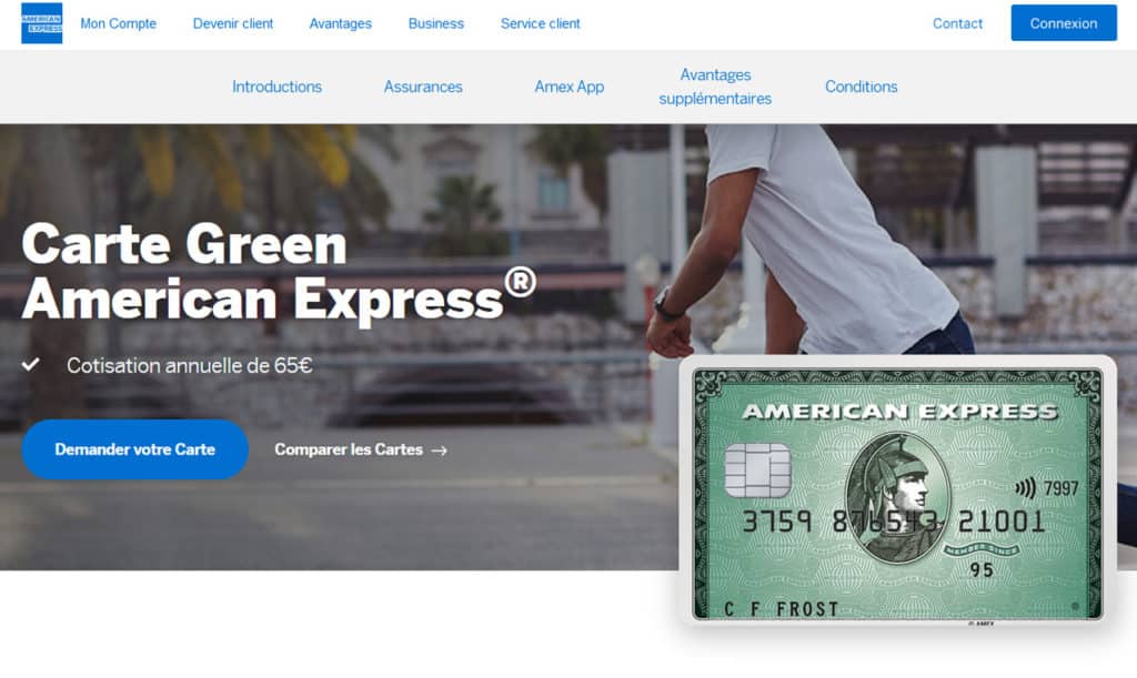 Souscrire un compte american express