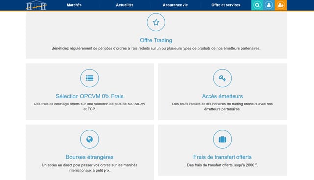 avis offre Bourse Direct