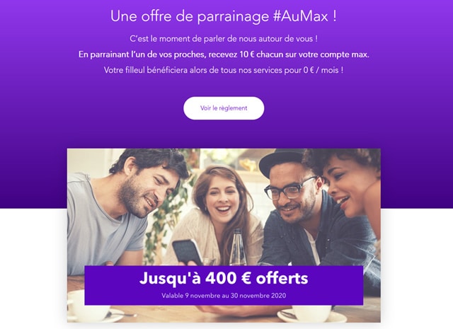 parrainage aumax avis