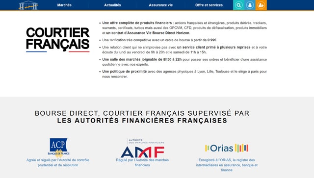 regulation avis Bourse Direct