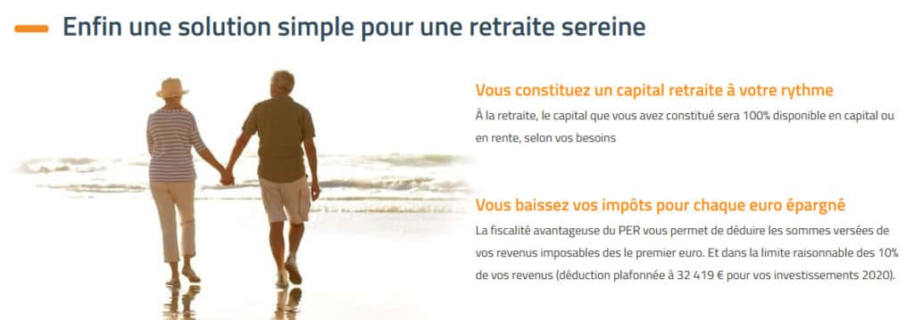PER fonctionnement avis