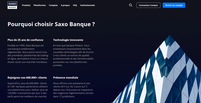 fiabilité saxo banque avis