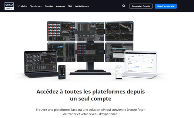avis saxo banque trading plateforme