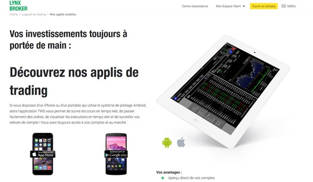 avis lynx broker plateforme trading