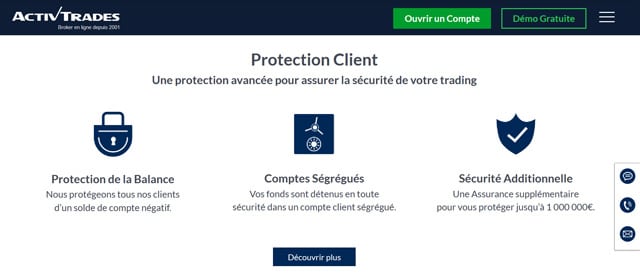 ActivTrades fiabilité régulation