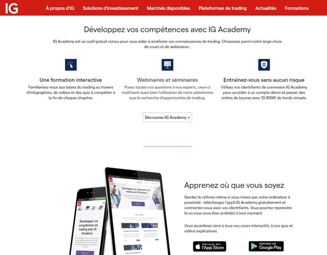 Avis IG formation