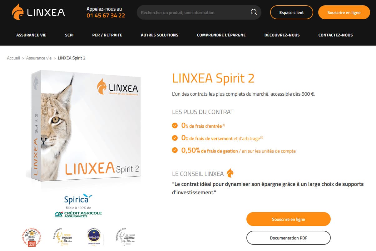 Linxea Spirit 2 avis