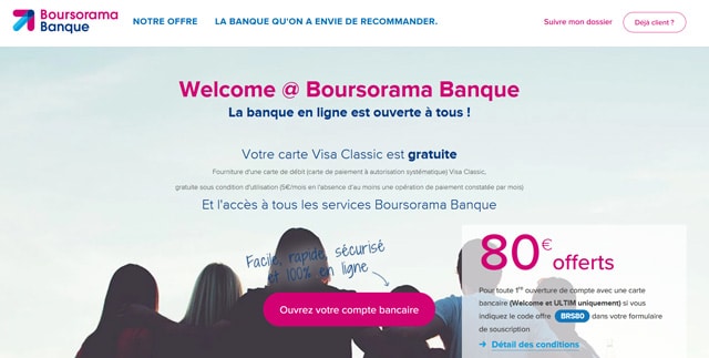 Délai obtention offre de bienvenue banque