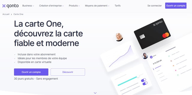 Anytime ou Qonto sur la carte bancaire ? 