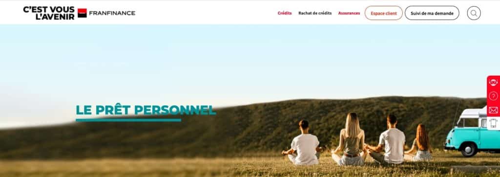 Avis Franfinance : prêt personnel