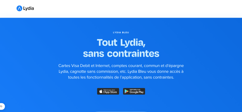 Avis Lydia : Lydia Bleu