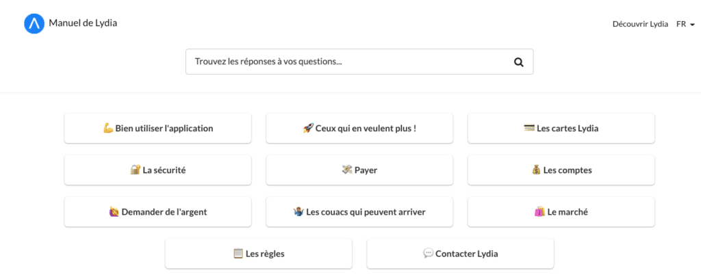 Avis Lydia : service client