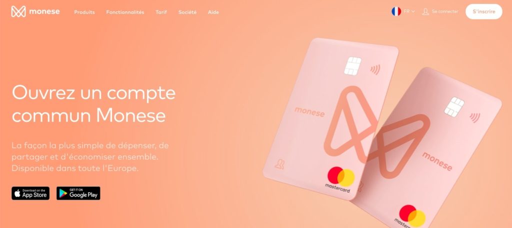 Avis Monese : compte joint