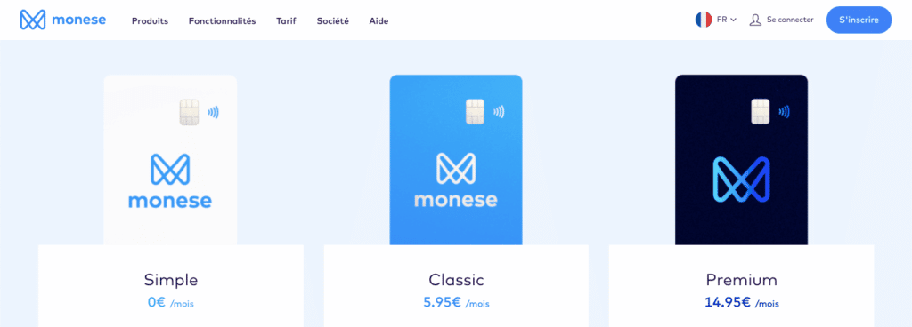 Avis Monese : tarifs